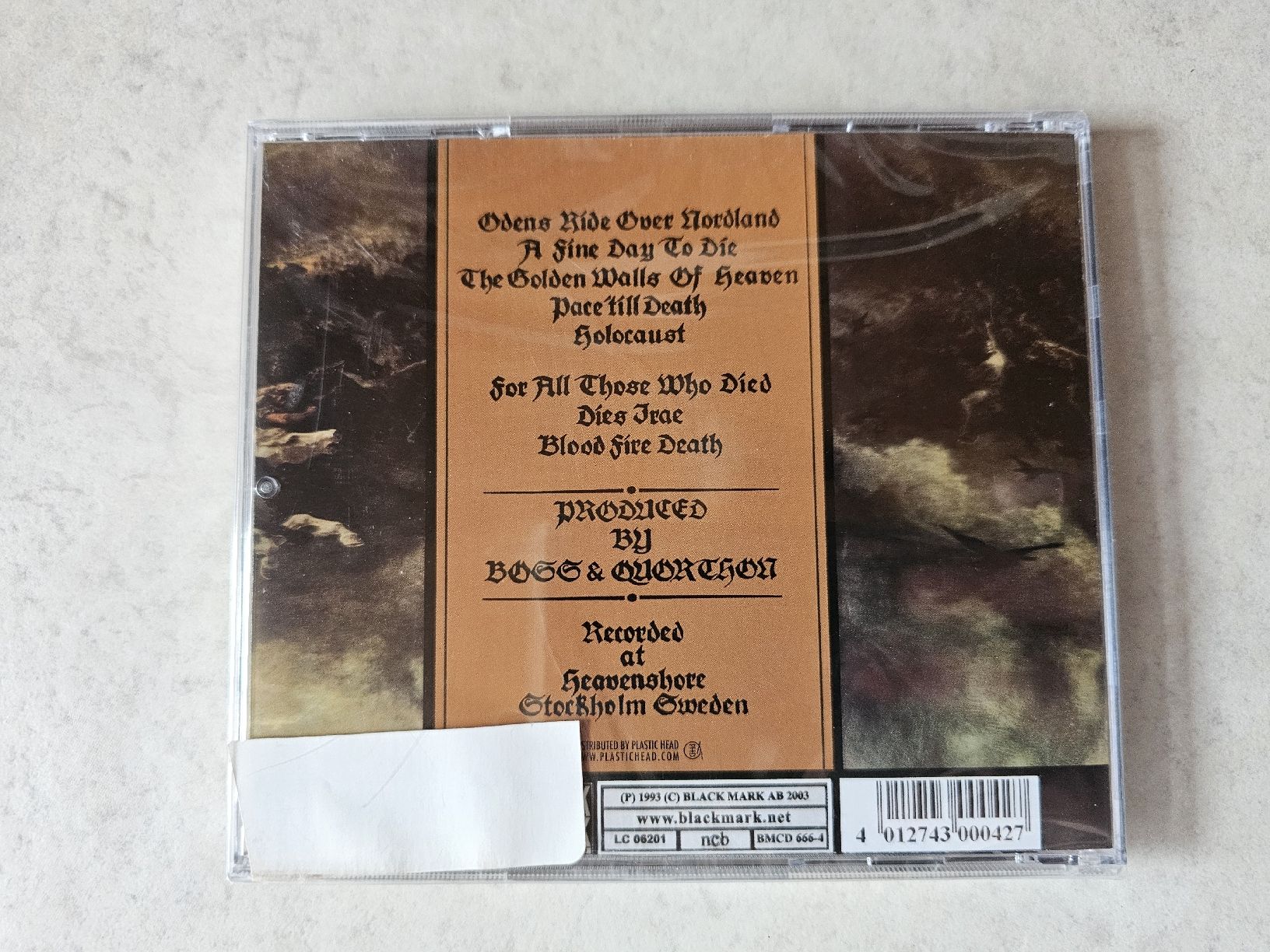 CD: Bathory  -  Blood Fire Death  /  Fabrikneu – Nuovo e nell'imballaggio originale da Schneisingen venduto da backstore24 1