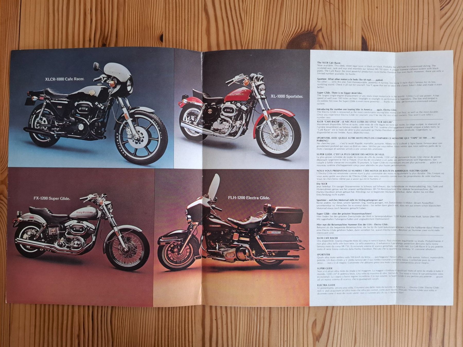 Dokumente: Prospekt Harley Davidson V-Twin Motorcycles – Gebraucht aus Chabrey von fluvius 1