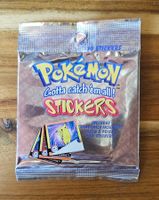Pokemon Booster Stickers Pikachu