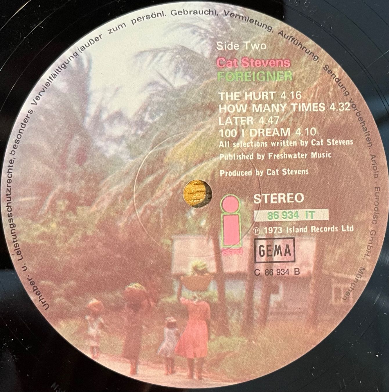 Schallplatten: CAT STEVENS - FOREIGNER - 33 Tours – Gebraucht aus Bussigny von vinyl-pas-cher 2