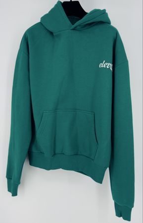 # MAN - Hoodie ,,emerald green‘‘ Gr. XS - ELEVATE #