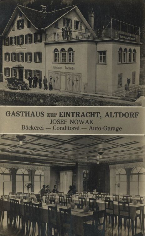 Gasthof zur Eintracht, Altdorf, Josef Nowak, Autogarage | Kaufen auf ...