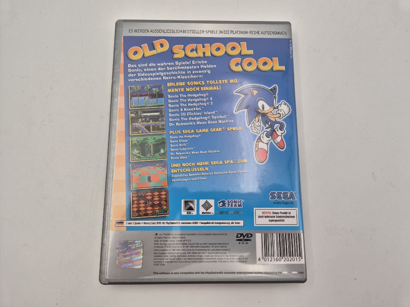 Sega Jeux: PlayStation 2 Spiel Sonic Mega Collection Plus Platinum – D'occasion à Ettiswil par beekeper13 1