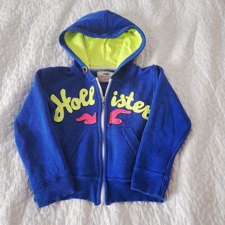 👕Baumwolljacke mit Feece-Futter Hollister, Gr. 92