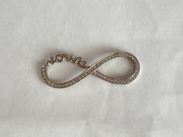 750 Weissgold Anhänger 'Unendliche Liebe - Love'
