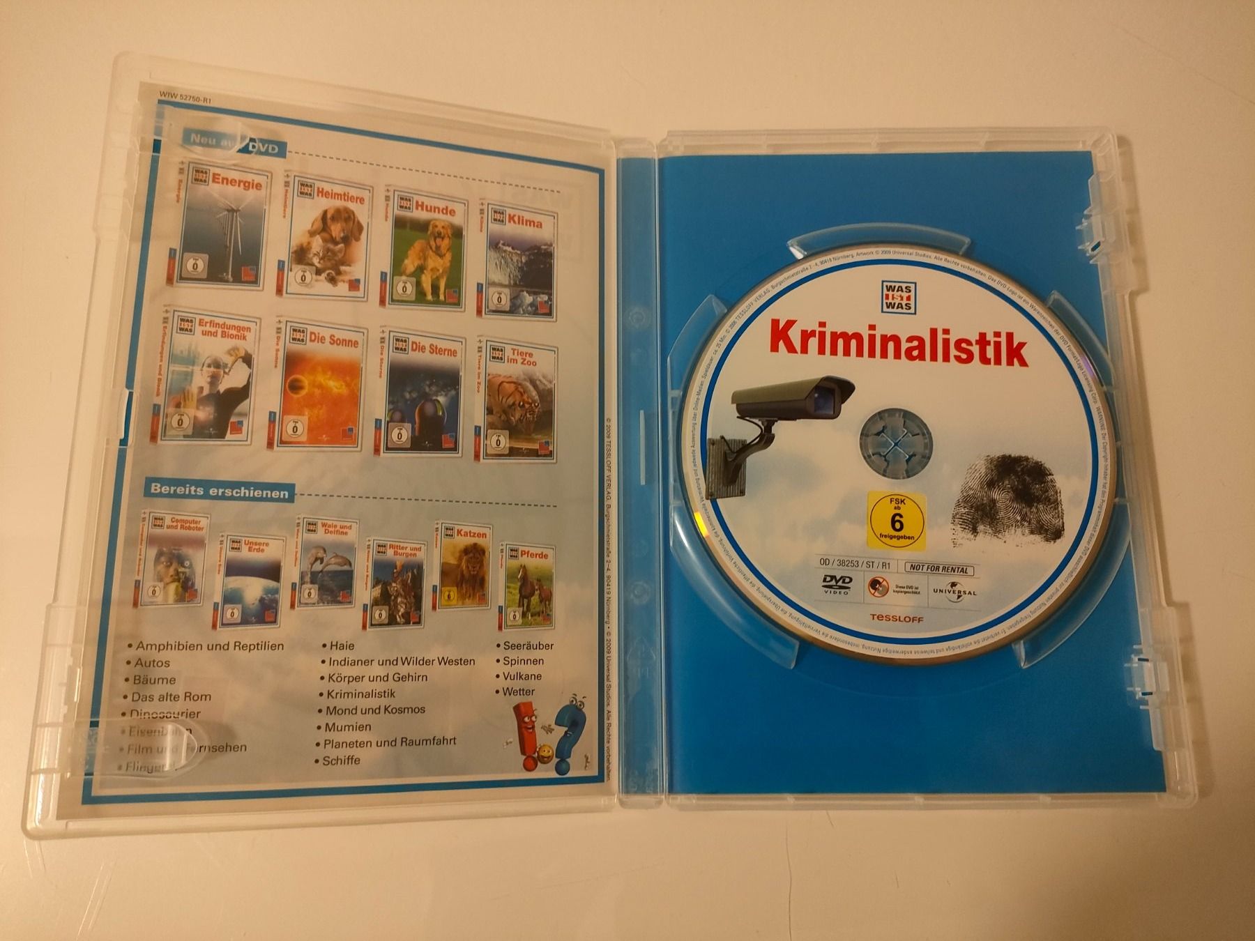 Tutti i DVDs: Kriminalistik - was ist was DVD – Usato da Muri AG venduto da Mupuputs 2