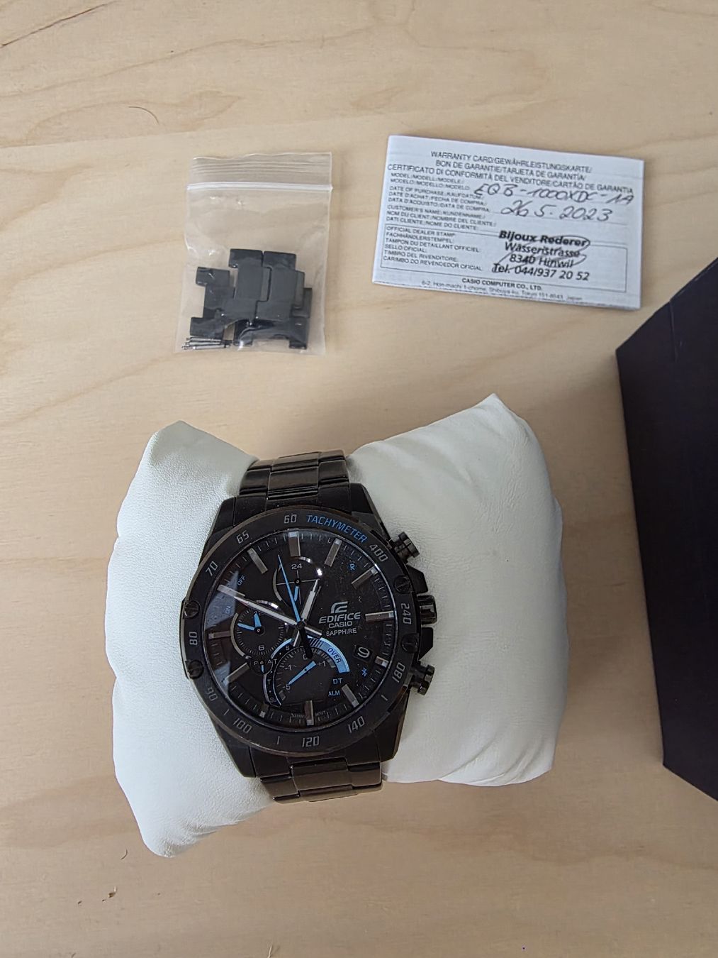 Edifice Uhren: Casio EDIFICE EQB-1000XDC-1A – Gebraucht aus Bäretswil von xxflockixx 1