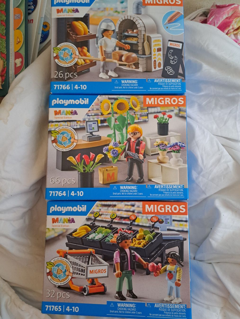 Playmobil Giocattoli: 3 Sets Migro Playmobil ungeöffnet – Nuovo e nell'imballaggio originale da Dietikon venduto da nat_jwf5