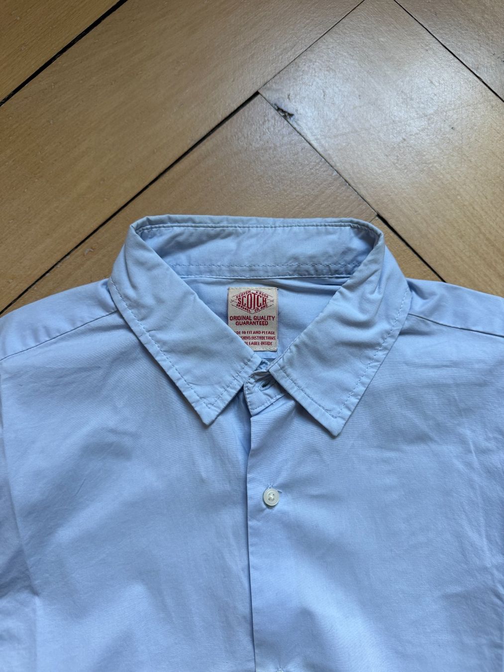 Maison Scotch Camicie: SCOTCH & SODA - Hemd hellblau S – Usato da Zürich venduto da Diazaio 1