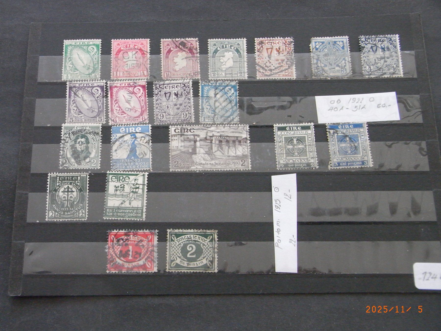 Tutti i francobolli: Island ab 1902 gest. + ** m. Falz – Usato da Ittigen venduto da shetland