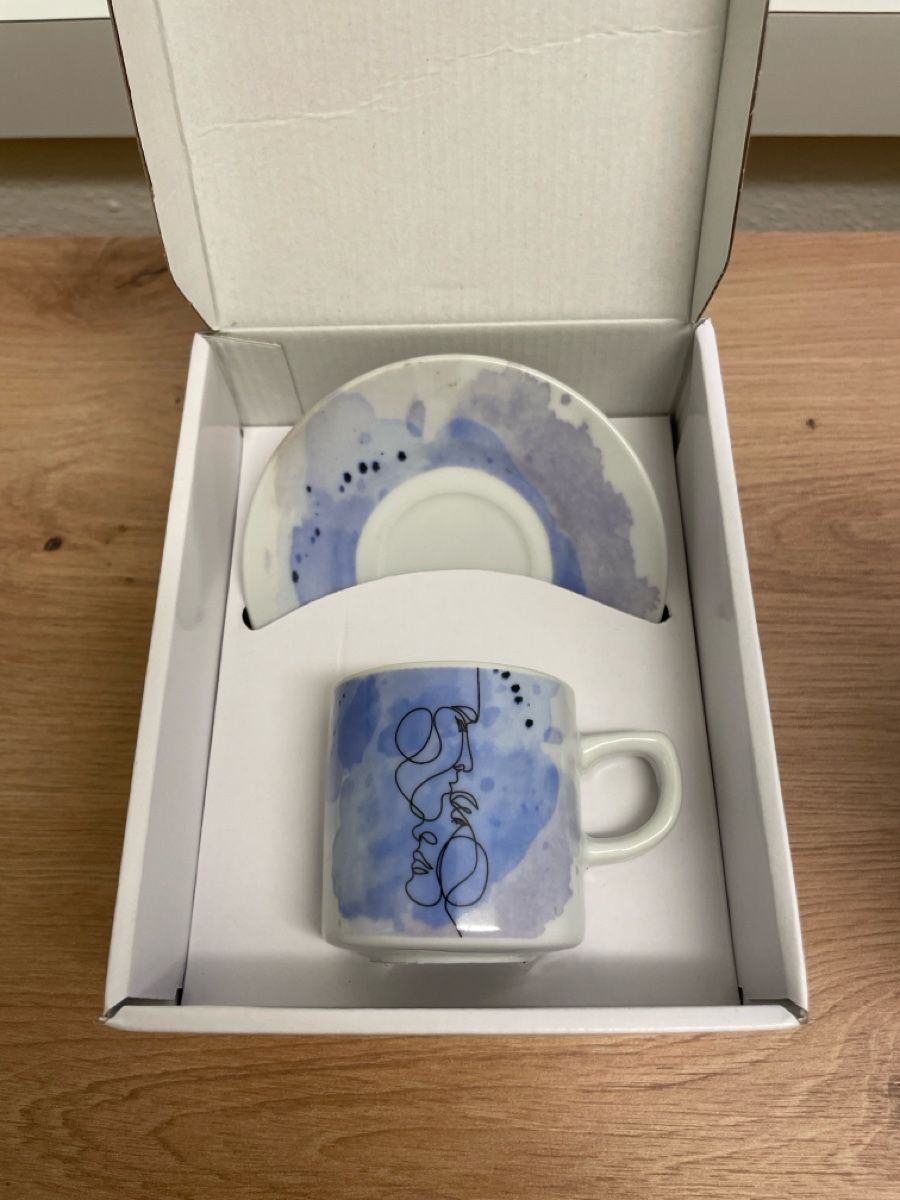Pfister Tassen: Espressotasse Set – Neu und originalverpackt aus Otelfingen von 19C90