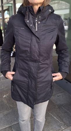 Ragwear Winterjacke Damen dunkelblau Grösse XS guter Zustand
