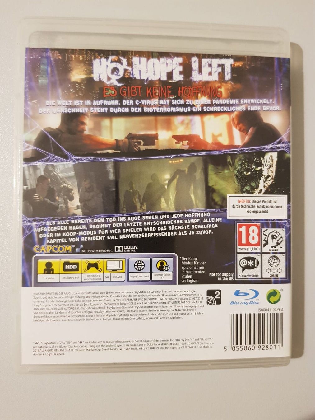 Sony Spiele: RESIDENT EVIL /PS3 – Gebraucht aus Münchenstein von 2DGames 1