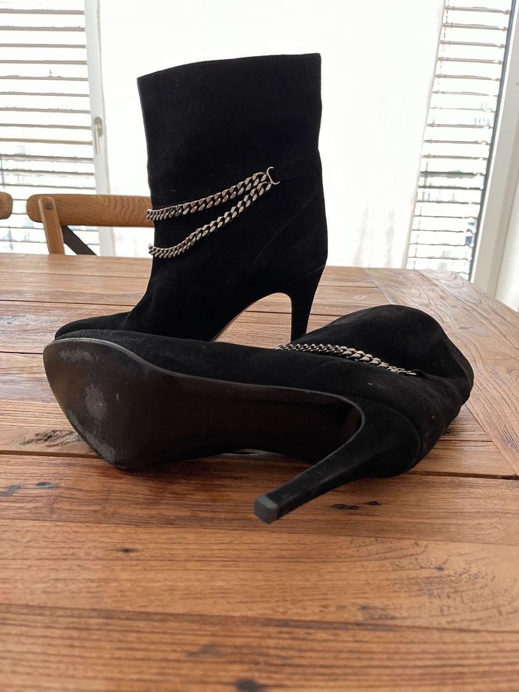 Saint Laurent Damenschuhe: YVES SAINT LAURENT ANKLE BOOTS VELOURS – Neu (gemäss Beschreibung) aus Dübendorf von TojaRose 3