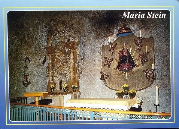 Ansichtskarten: MARIASTEIN Gnadenkapelle – Gebraucht aus Jona von philajona