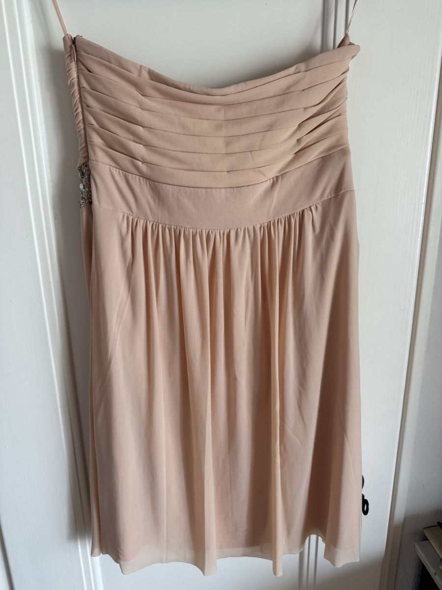 Esprit Vestiti: Trägerloses Kleid rosa mit Schmucksteinen – Nuovo (secondo la descrizione) da Horw venduto da patgific07 1