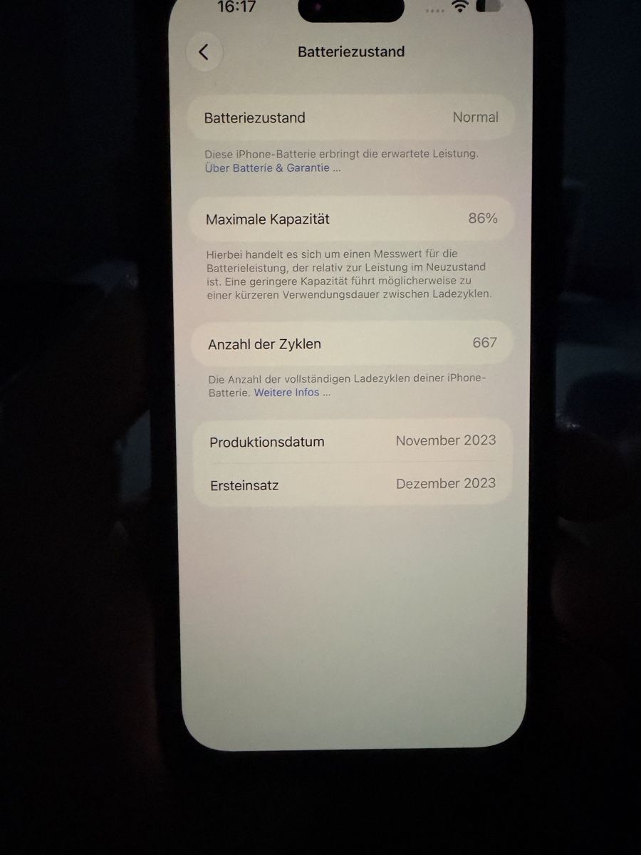Apple Handys / Smartphones: Smartphone Apple iPhone 15 Pro Max schwarz   – Gebraucht aus Riehen von Toninho8 8