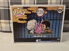 Funko pop Demon Slayer Tanjiro vs Rui