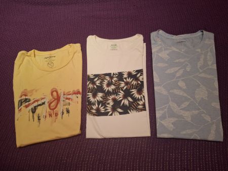 T-shirt (3) taille S marques Devred - Kiabi - Pepe Jeans