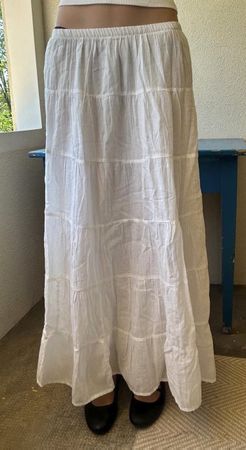 Maxirock weiss | Bershka * Grösse M