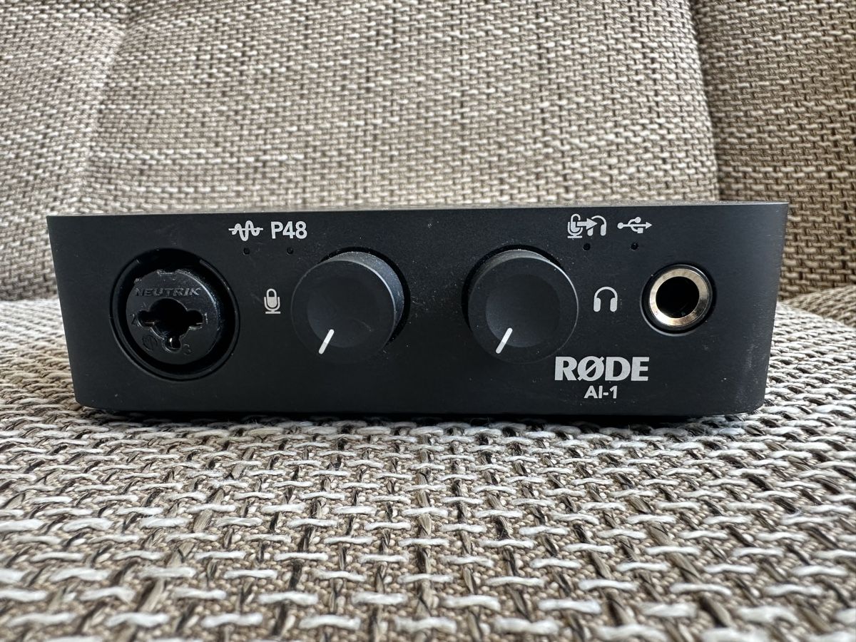 Attrezzatura per studi di registrazione: RODE AI-1 Audio Interface – Usato da Schaffhausen venduto da man_n65x 1
