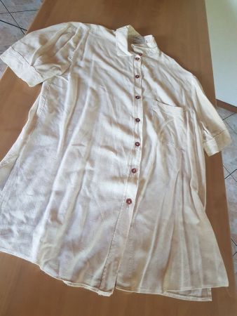 Chemise manches courtes taille 38 marque The Legend 20% lin