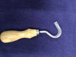 A vendre ciseau à tailler le bois, lame incurvée, NEUF !
