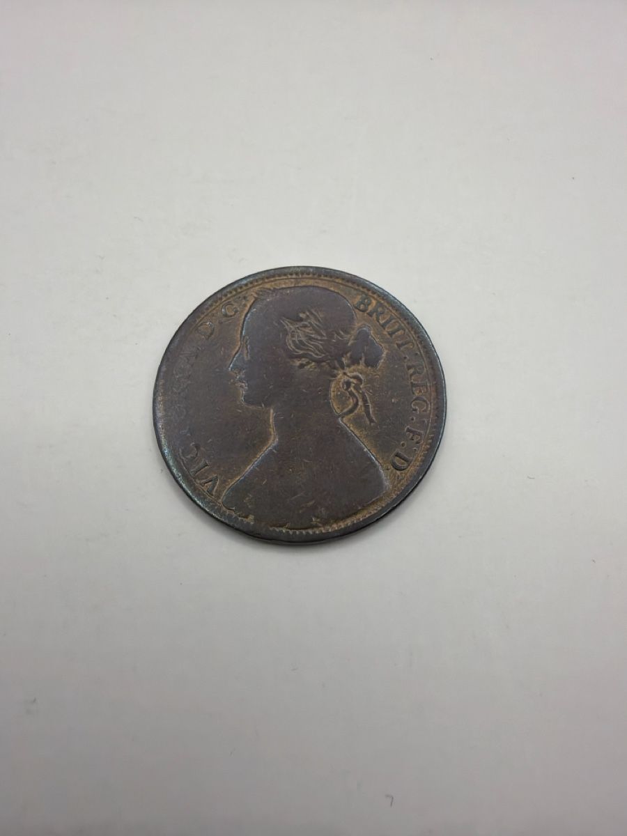 Tutti le monete: 1 Penny 1863, Royaume-Uni – Usato da St-Maurice venduto da SPEKER 1