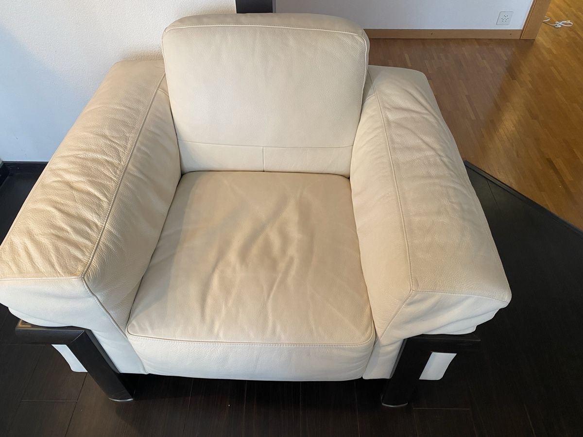 Poltrone: Fauteuil en cuir – Usato da Echallens venduto da 1961zap