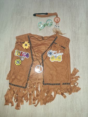 Fasnachtskostüm Hippie Grösse S