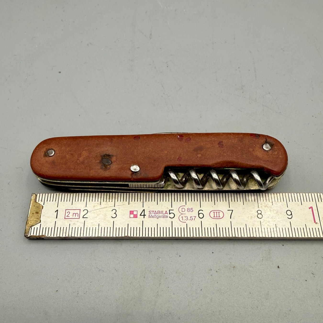 Taschenmesser: Altes Sackmesser W.Renz St.Gallen – Gebraucht aus Ueberstorf von Brocandi 7