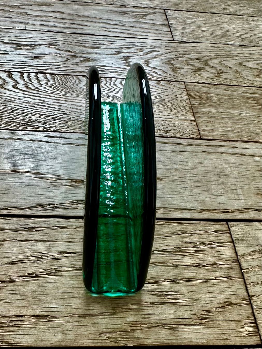 Ladenausstattungen & Messebau: Brief- oder Kartenhalter aus Glas – Gebraucht aus Luzern von Mamutpe 1