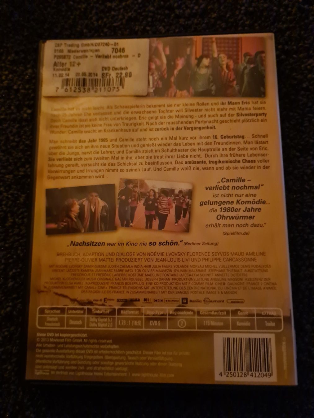 Tutti i DVDs: CAMILLE(12459) – Usato da Ruswil venduto da jan_bxl5 1