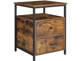 Nachttisch Beistelltisch 45 x 45 x 60 cm Nachtschrank SOL