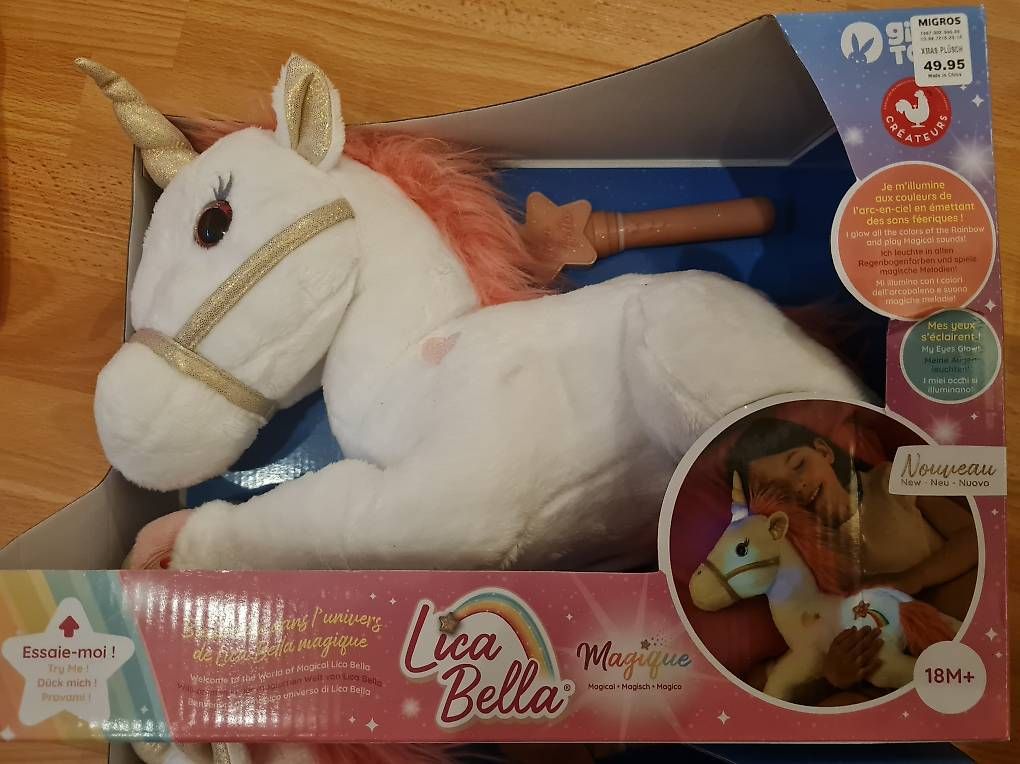 Giocattoli: Lica Bella Einhorn mit Funktion NEU – Nuovo e nell'imballaggio originale da Kappel SO venduto da cla_fst5