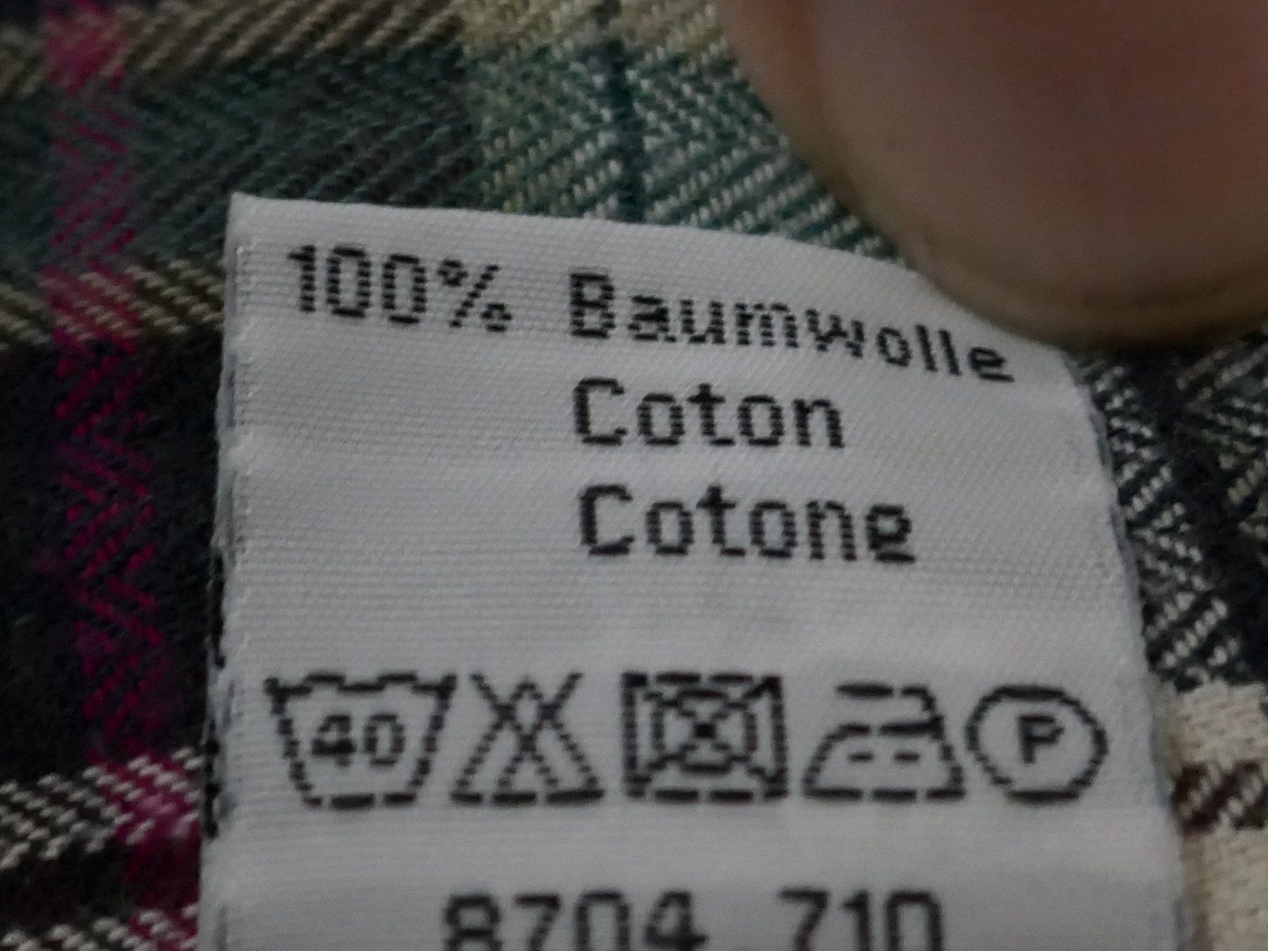 Camicie: Kariertes Herrenhemd (langarm) – Usato da Volketswil venduto da Cobra22 6