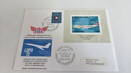  1972 Brief Pro Aero mit Vignette Jumbo
