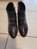 Schwarze Damen Stiefeletten, Grösse 39, ganz NEU