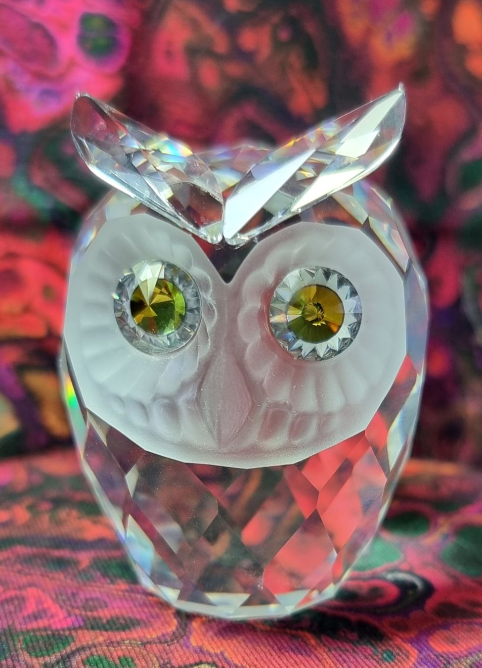 Swarovski Statuette: Swarovski Kristall  Eule Figur Geschenk  Sammler – Nuovo e nell'imballaggio originale da Meisterschwanden venduto da TiSiBu59 3