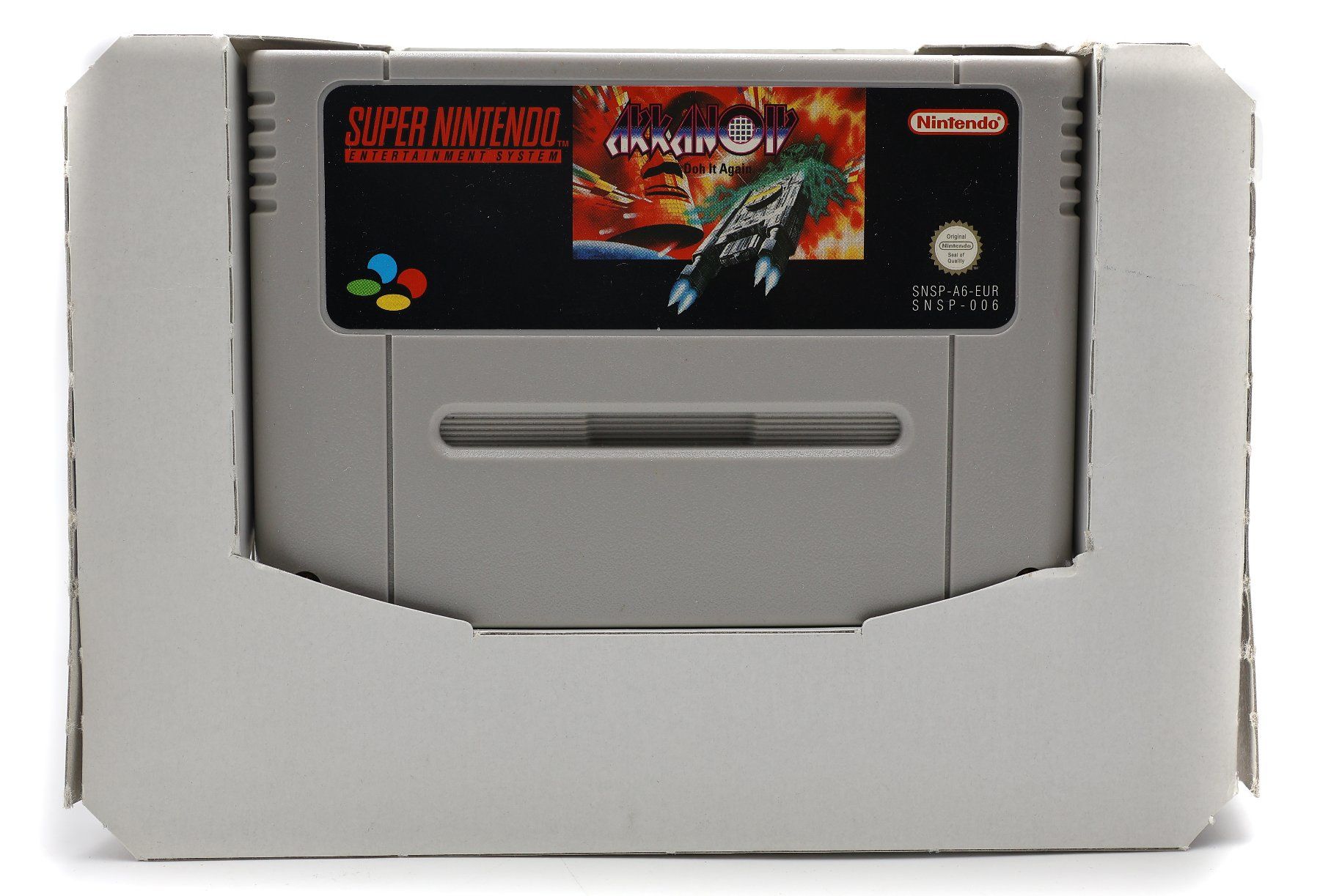 Giochi: Arkanoid PAL Super Nintendo Boxed - SNES – Usato da Paudex venduto da dindeboy 7