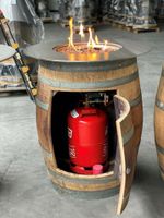 Barrica Gasfeuer Fass Feuer