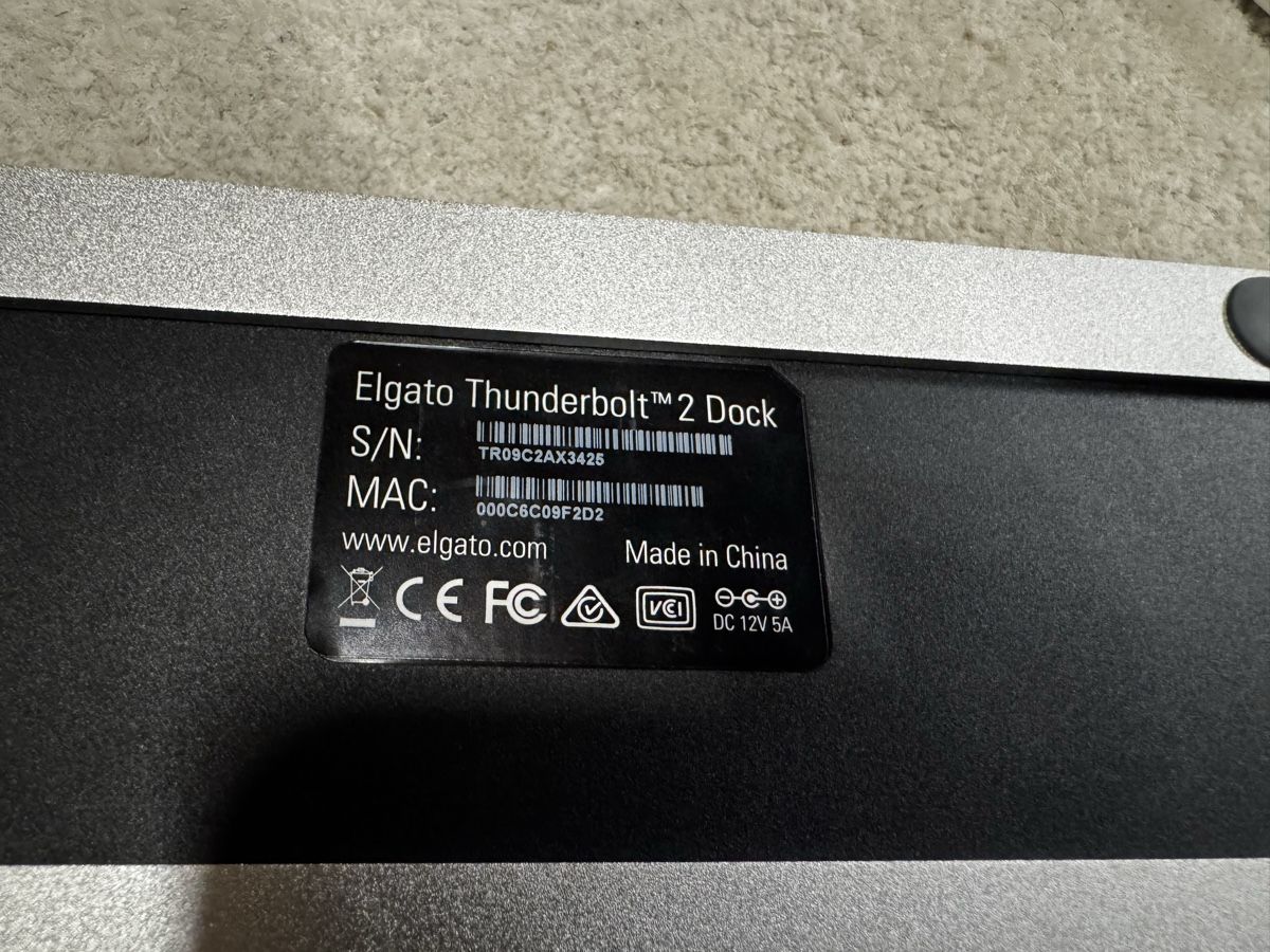 Elgato Dockingstation: Elgato Thunderbolt 2 Dock – Gebraucht aus Ebikon von lord_mordoc 1