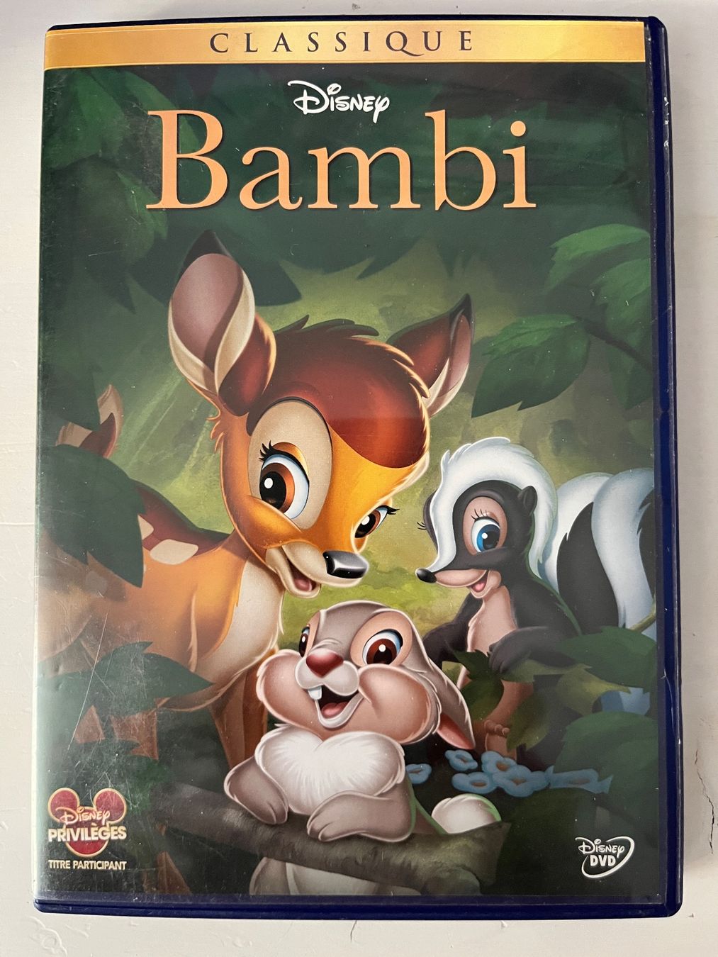 Tutti i DVDs: Disney DVD | Bambi (FR/EN) – Nuovo (secondo la descrizione) da Sierre venduto da black.box