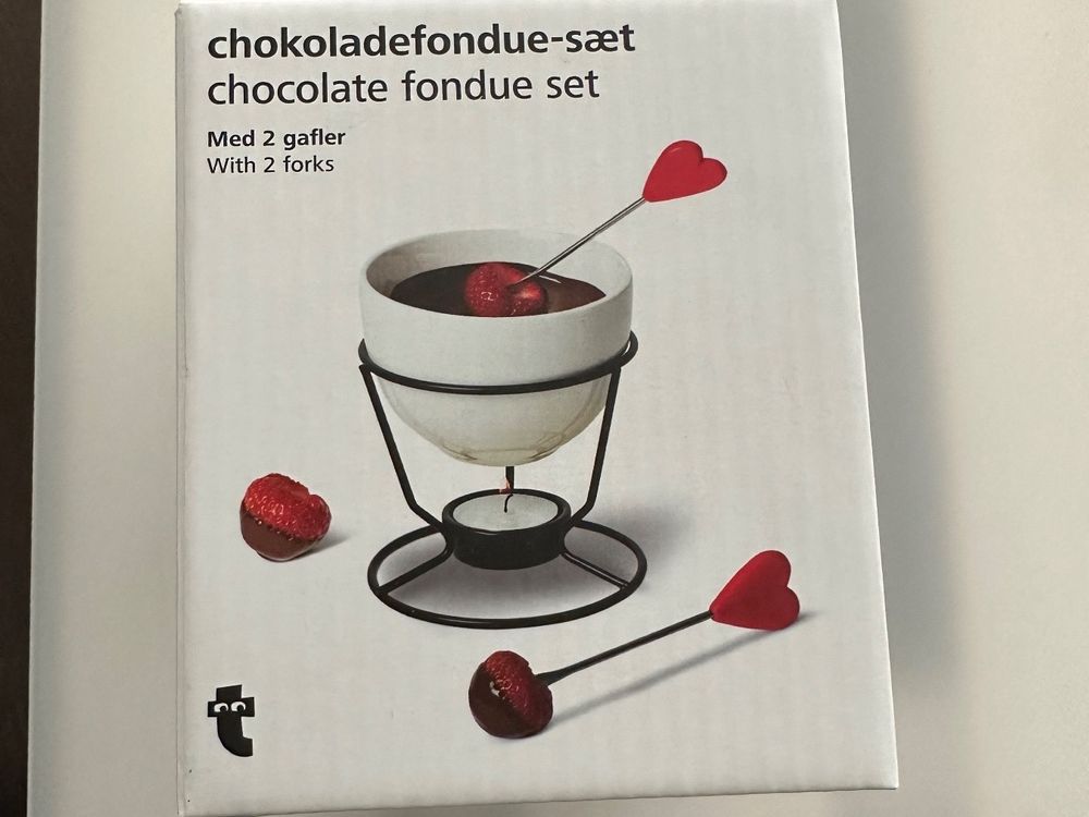 Schokoladen Fondue Set | Kaufen auf Ricardo