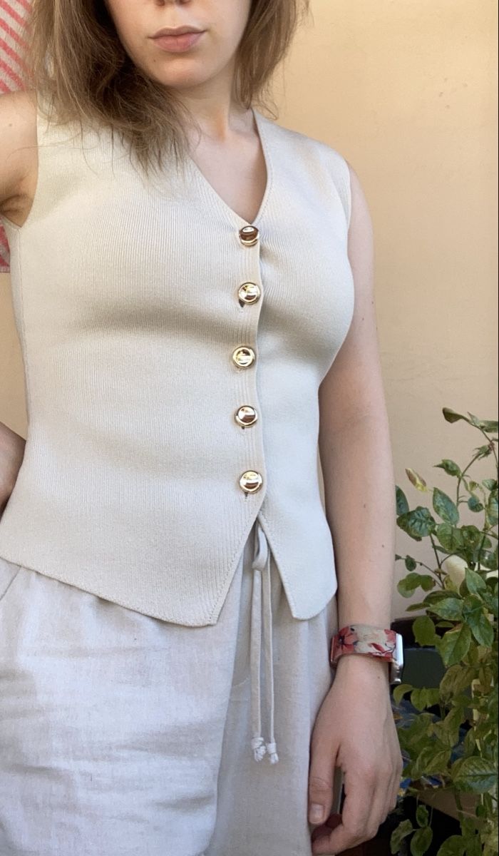 Zara Gilet & Giacche senza maniche: Sakko Weste Zara M, 35% Viscosa – Usato da Basel venduto da edy_78pd 1