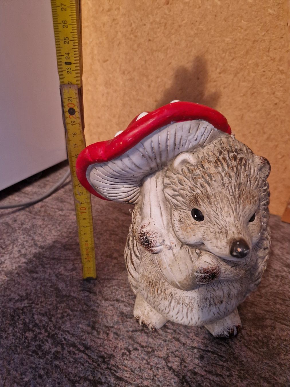 Figuren: Keramik Igel mit Pilz – Gebraucht aus Niederbipp von Trude04 5