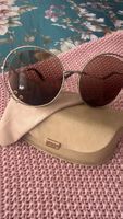 Sonnenbrille Chloè rund goldfarben Damen guter Zustand