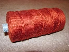 Makramee Garn Knüpf Schnur Häkel Faden 2.5mm Schoko-Braun H)