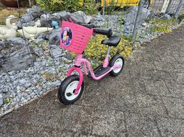 Laufrad Puky pink mit Körbli