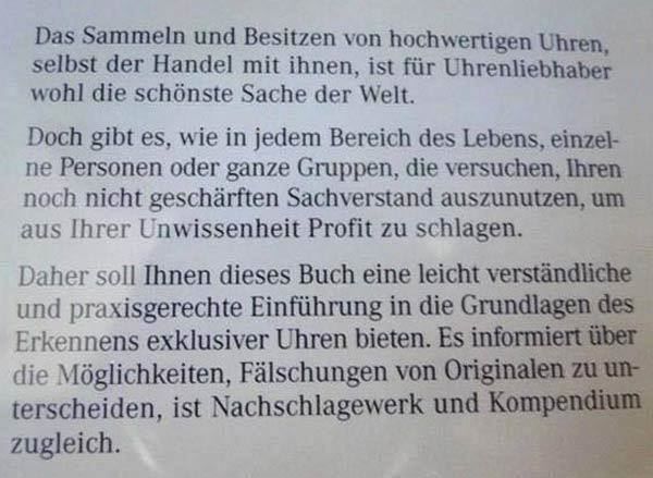 Libri: Der Luxusuhren Report Echt oder falsch? Uhren Kauf Ratgeber – Nuovo e nell'imballaggio originale da Basel venduto da 4056BS 3